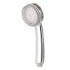 3-inch 6–LED Shower Head Plastic, Chrome Finish